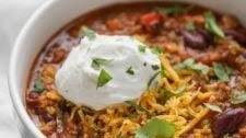 Impossible Meat Chili