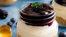 Individual Berry No Bake Cheesecakes