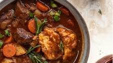 Irish Stout Beef Stew with Herbed Dumplings