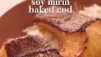 Japanese mirin baked cod | This marinade is hands down one ...