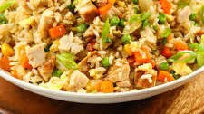 Leftover Turkey Fried Rice