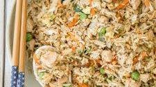 Leftover Turkey Fried Rice