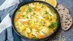 Lemon Artichoke Chicken Soup