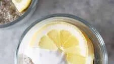 Lemon Chia Pudding
