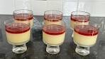 Lemon Posset & Raspberry Compote Jelly