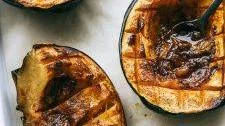 Maple Butter Roasted Acorn Squash