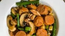 Maple Veggie “Sausage” Skillet