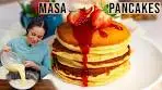 Masa harina pancakes: a taste of Mexico