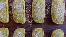Matcha Green Tea Shortbread Cookies