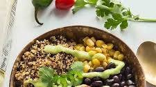 Mexican Quinoa Bowl with Avocado Salsa