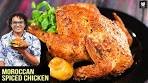 Moroccan Spiced Chicken | Whole Chicken Roast | Moroccan ...