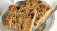 Mushroom Bread Pudding (Czech Hubník)