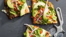 Nacho Pizza with Masa Crust