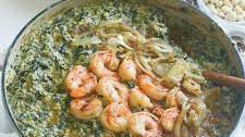 Ndole ( Spinach/ Bitterleaves and Peanut Soup)