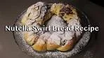 Nutella Swirl Bread (with English and Burmese subtitles)
