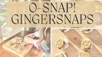 O' Snap! Spice up store bought ginger snap cookies with ...