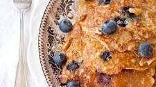Oatmeal-Blueberry Pancakes
