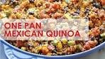 One Pan Mexican Quinoa