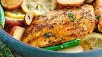 One Pot Meal Lemon Chicken with Vegetables