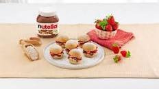 Panini with Nutella® and strawberries