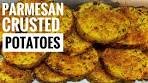 Parmesan Crusted Air Fryer Potatoes Easy And Quick Recipe ...