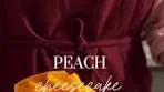 Peachy Keen Cheesecake: A Tangy Fusion Delight! 🍰😋