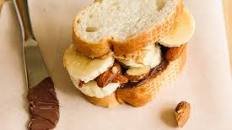 Peanut Butter Nutella Banana Toast Sandwiches