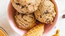 Peanut Butter Swirl Nice Cream - Dreamy & Easy