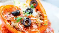 Pizza Stuffed Peppers