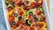 Pizza Stuffed Peppers
