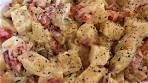 Potato Salad With Capsicum Red Onion Gherkins Fresh ...
