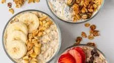 Protein Overnight Oats (28 grams Protein only 4 Ingredients)