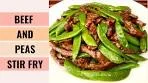 QUICK And EASY Beef With Sugar Snap Peas Stir Fry Recipe ...