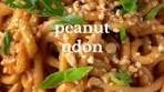 Quick and Easy Peanut Udon Recipe | Creamy and Chewy ...