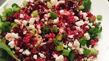 Quinoa, Beet, and Arugula Salad
