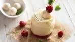 Rafaelo Breakfast Smoothie with Raspberry Jam