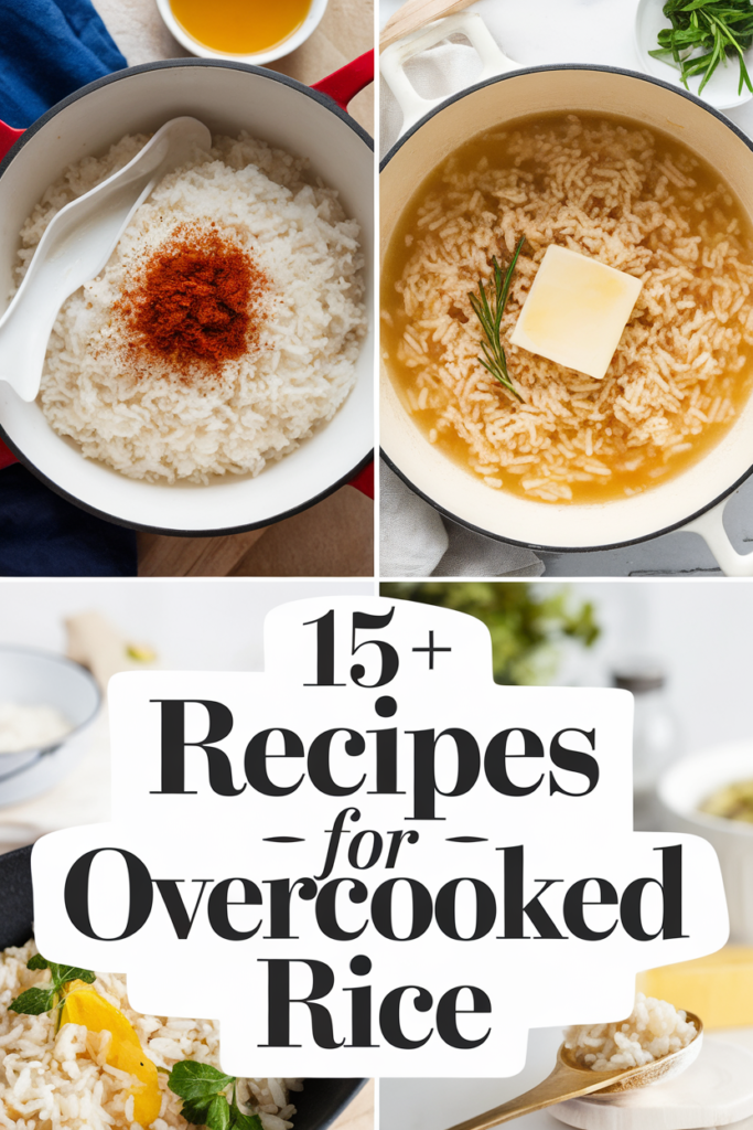 12+ Simple Ways to Transform Overcooked Rice into Delicious Dishes That ...