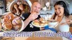 Recreating our favorite travel food | Filipino Ube bun and Adobo