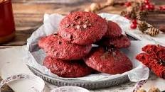 Red velvet cookies