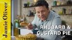 Rhubarb and Custard Pie | Jamie Oliver