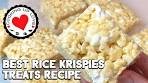 Rice Krispies Treats Recipe | Best Rice Crispy Treats Recipe
