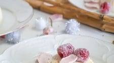 Rosewater Panna Cotta