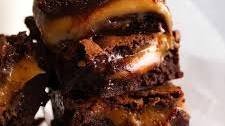 Salted Caramel-Stuffed Brownies