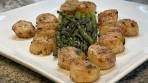 Seared Scallops in Brown Butter-Lemon Sauce with ...