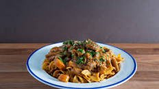 SHORT RIBS makes the BEST BEEF STROGANOFF