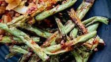 Sichuan-Style Air Fryer Green Beans