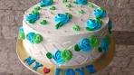 Simple And Elegant Cake Design For Beginners|Eggless Red ...