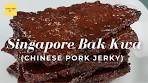 Singapore BAK KWA | Chinese Pork Jerky | Darlene's Kitchen ...
