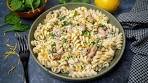 Smoked Mackerel Pasta with Creme Fraiche and Spinach