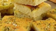 Soft and Crusty Focaccia with Olive Oil